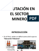 Tributos en Minería