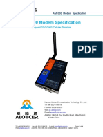 Alotcer AM1000 Modem Specification