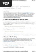 API Representations