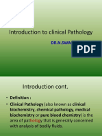 Introduction To Clinical Pathology