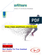 New Pass4itsure F5 101 PDF Exam - Application Delivery Fundamentals