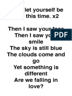 Falling Text