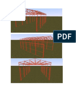 Exemplo de MOdelamento Estrutual de Galpão Metálico