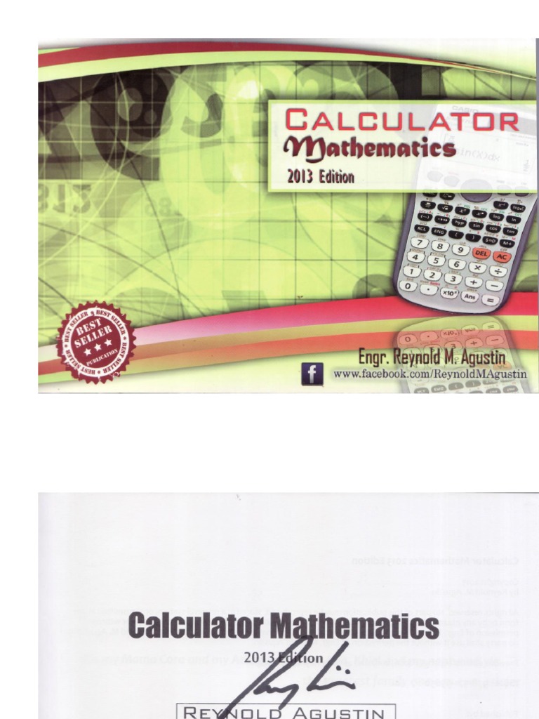 Calculator Techniques Math PDF