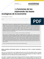 Capital Natural y Economia Ambiental