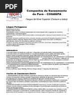 Cosanpa170412 Sup apostila concurso