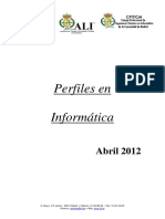 Perfiles Profesionales Abril 2012