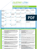 Sustain Utah August Community Calendar