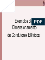 Dimensionamento de Condutor