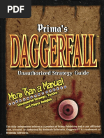 Prima Daggerfall Unofficial Strategy Guide