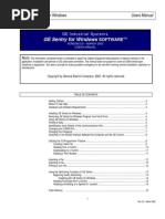 GE Sentry For Windows Manual Ver3-0