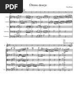 Último Desejo-Partitura e Partes