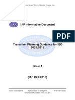 IAF ID 9 Transition 9001 Publication Version