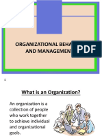 Organisational Behaviour Ppt