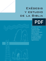 Exégesis y Estudio de La Biblia