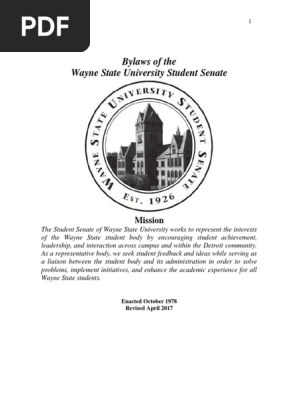 Senate ByLaws