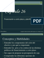 Chap 26 Financiamiento y Planeacion A Corto Plazo