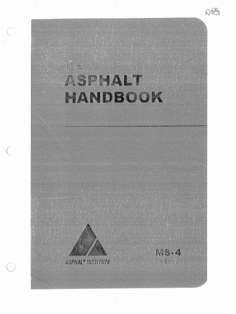 The Asphalt Handbook 7th Ed