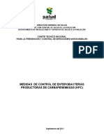 A. Documento - Medidas de Control para Brote KPC Def