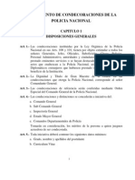 Reglamento de Condecoraciones de la Policía Boliviana