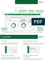 Excel 2016 Guía inicio rápido