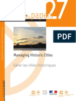Managing Historic Cities - World Heritage Papers 27