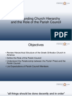 Orthodox Leadership Training: 2.3 Understanding Church Hierarchy and The Role of The Parish Council