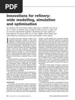 Innovation For Refinery With Modelling