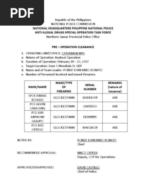 police report