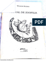 BUENO, Wilson. Manual de Zoofilia PDF
