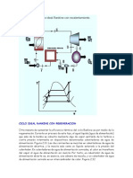 Ciclo Ideal Rankine Con Regeneracion