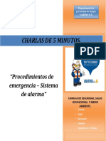 5.22 Procedimientos de Emergencia - Sistema de Alarma PDF