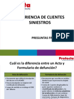 Preguntas Frencuentes Protecta