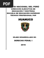 Derecho Penal i