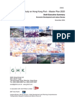 Study On Hong Kong Port - Master Plan 2020: Draft Executive Summary