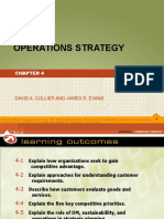 Operations Strategy: David A. Collier and James R. Evans