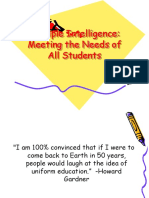 Multiple Intelligence 2