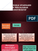 Merungkai Standard Dan Penjajaran Konstruktif 