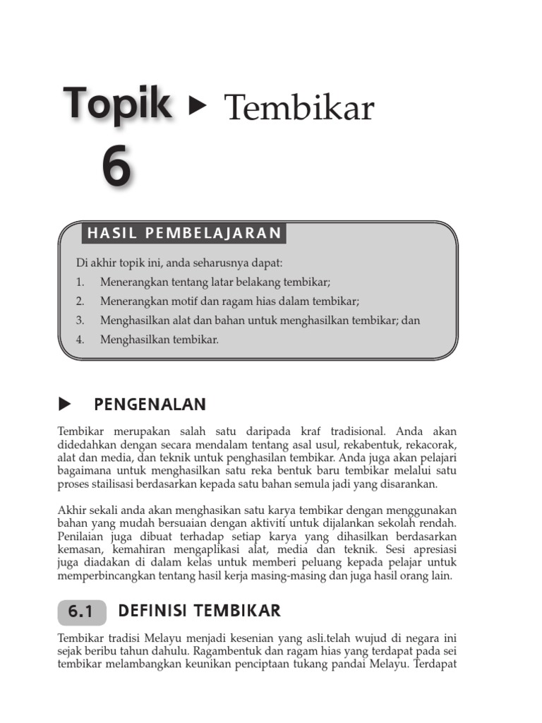 Tembikar Pdf