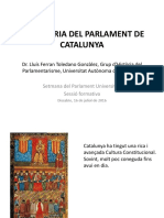 Història Del Parlament de Catalunya