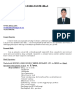 Vivek Resume