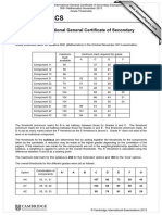 Mathematics: Cambridge International General Certificate of Secondary Education