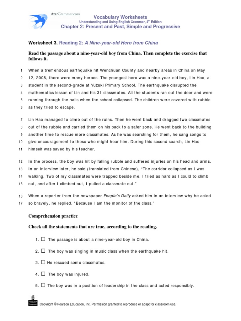 vocabulary worksheet 2 advanced level
