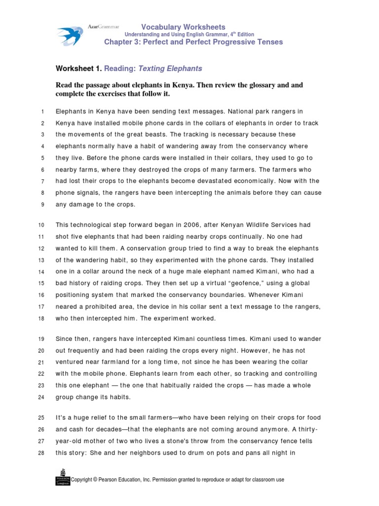 vocabulary worksheet 8 advanced level