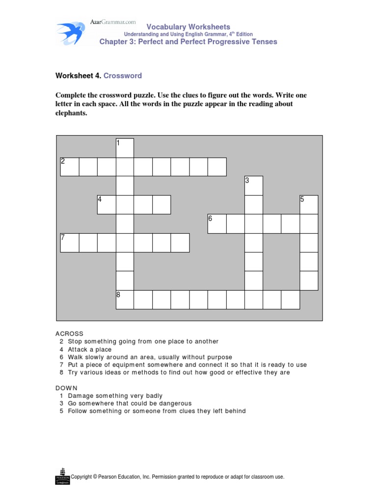 Vocabulary worksheet 11 (Advanced level)