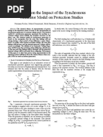 Tutorial on the Impact of the Synchronous Generator Model on Protection Studies