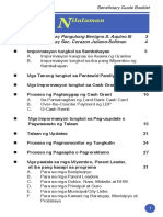 Pantawid Pamilya Beneficiary Guide Booklet PDF