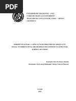 Perspectivas Para a Aplicação Do Princípio Da Adequação Social No Direito Penal Brasileiro e Seus Efeitos Na Estrutura Jurídica Do Crime