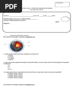 Prueba de Junio Ciencias