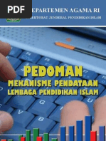 Download Pedoman Mekanisme Pendataan Lembaga Pendidikan Islam by Dieng Plateau SN35208488 doc pdf
